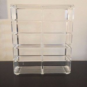 Acrylic (Oversized) Compact Organizer, 10 Spaces, Clear